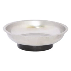 4-Inch Stainless Steel Magnetic Parts Tray & Hardware Organizer