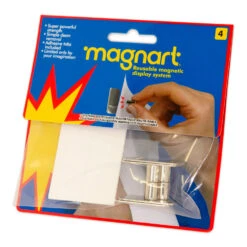 Magnart Magnetic Art Hanging System - Reusable 4 Pack Kit