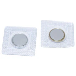 20mm Sew-in Magnetic Buttons - Strong PVC Hidden Fasteners for Bags & Clothing