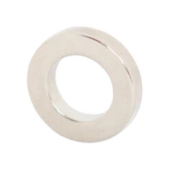 High-Strength N42 Neodymium Ring Magnet - 15mm OD x 5mm ID x 3mm