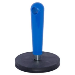 Scratch-Free Rubber Coated Neodymium Pot Magnet with Blue Removal Handle