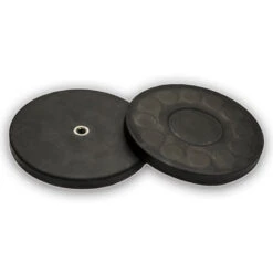 Heavy-Duty 88mm Neodymium Pot Magnet with Protective Rubber Coating