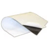 Self-Adhesive Steel Sheet for Magnets - White Ferrous Holding Surface (620mm x 1m)