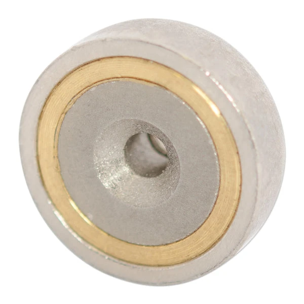 SmCo Countersunk Pot Magnet - 19mm x 8mm High Temperature M3 Mounting Magnet 1 SmCo Countersunk Pot Magnet - 19mm x 8mm High Temperature M3 Mounting Magnet