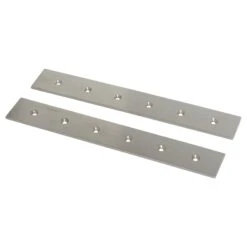 330mm Stainless Steel Rectangular Bars for Custom Grate Magnet Frames (Pair)