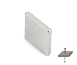 Extra Strong 20mm N45 Neodymium Block Magnet for Industrial and Home Use